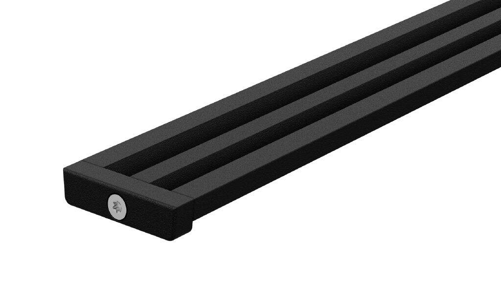 Schlüter®-KERDI-LINE-VARIO WAVE MGS aluminium matte graphite black